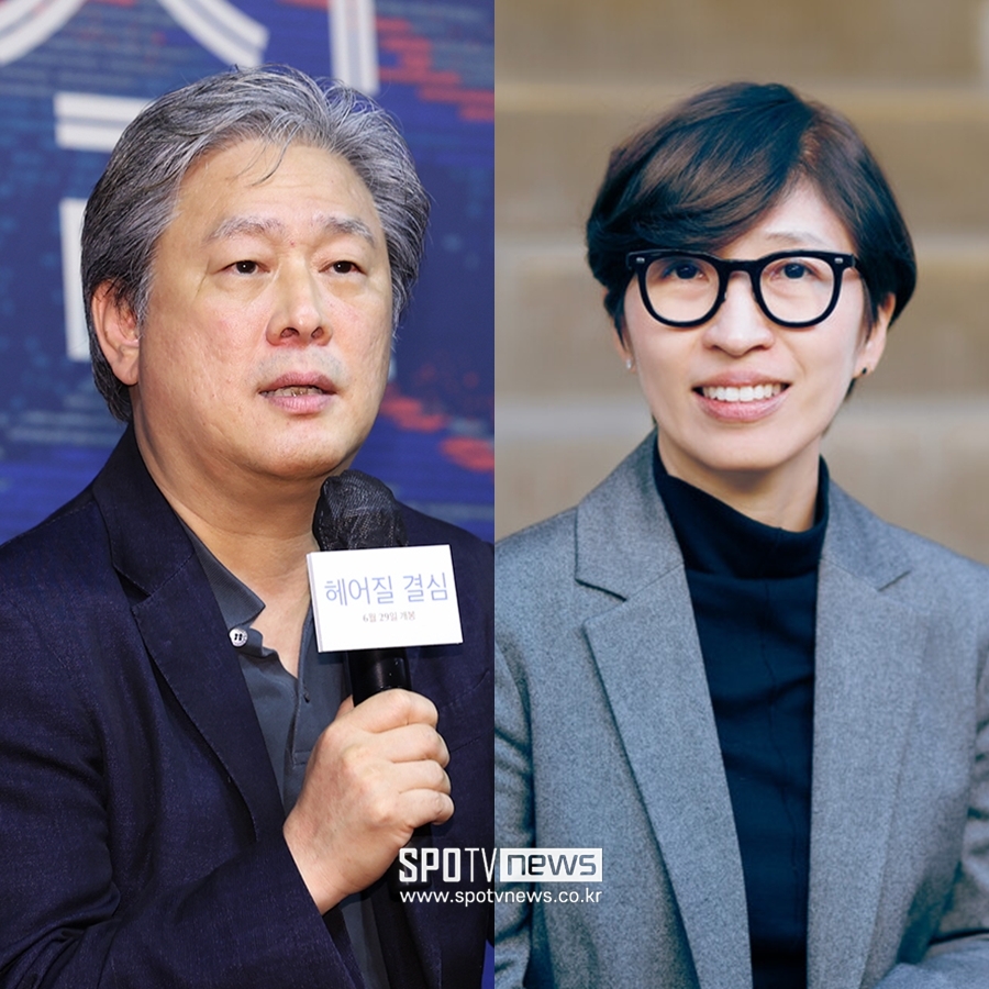 ▲ 박찬욱 감독(왼쪽), 정서경 작가.  출처ㅣtvN , ⓒ곽혜미 기자