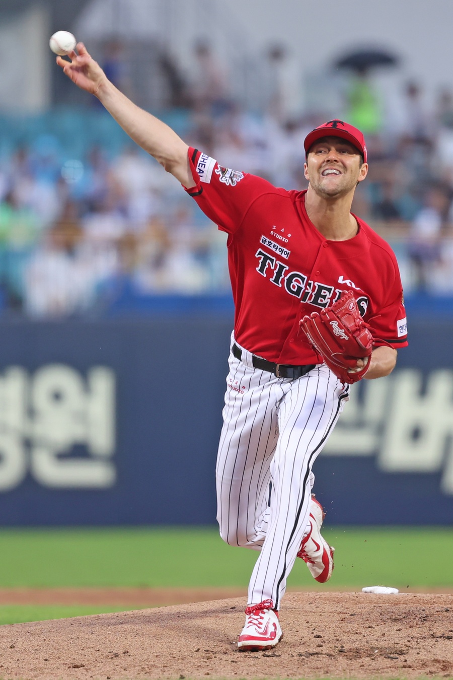 홈런 1위 삼성 상대로 라팍에서…네일 "투수에게 너무 스트레스, 그래서 집중했다"