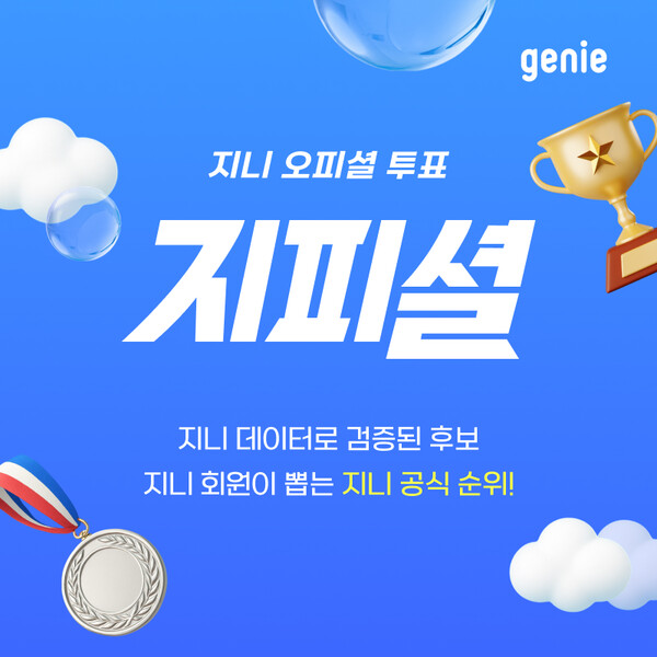 KT지니뮤직, 불타오르는 팬심 집결시킨다…빅데이터기반 투표 프로모션 '지피셜' 론칭