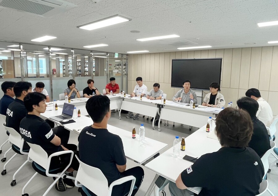 평창동계훈련센터 지도자 간담회 사진 ⓒ대한체육회