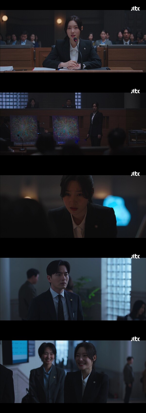 '에스콰이어' 정채연, 첫 법정 데뷔전서 유명 화가에 완벽한 승소[TV핫샷]