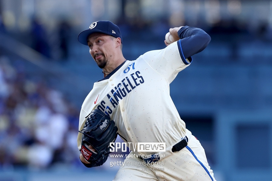 '스넬 6이닝 무실점' 다저스, 샌디에이고 6-0 꺾고 NL 서부지구 1위 재탈환