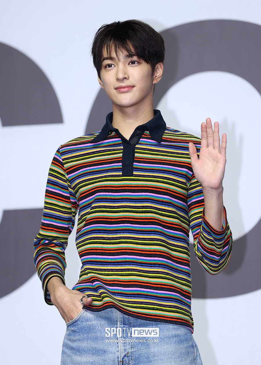 [포토S] '빅히트 신인' 코르티스 건호, '비주얼 뽐내며'