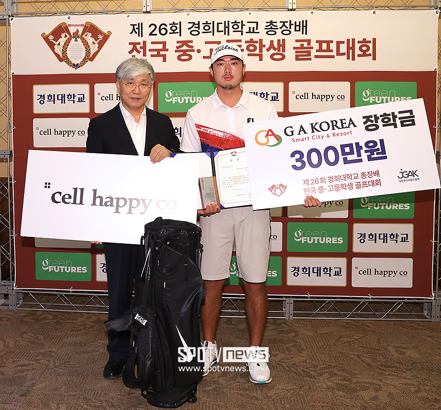 [포토S] 제물포방통고 최신우, 고등부 남자부문 1위