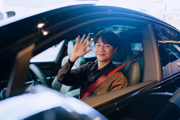정준원,  유명 자동차 앰버서더 선정