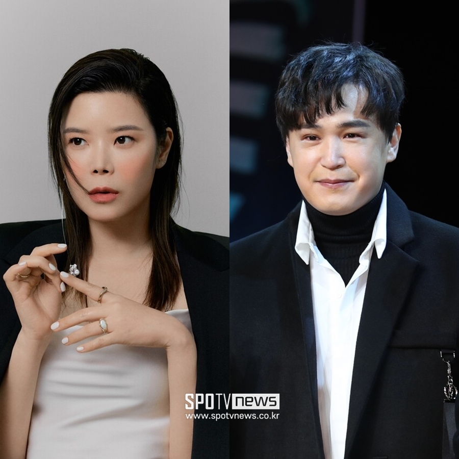 ▲ 가수 린(왼쪽)과 이수. ⓒ곽혜미 기자, 325E&C