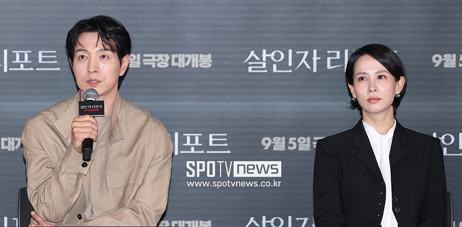 [포토S] '살인자 리포트'의 정성일과 조여정
