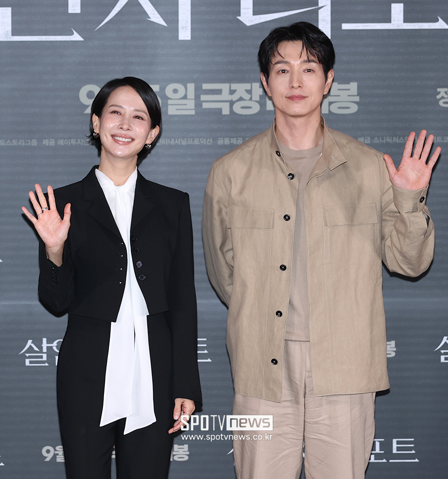 "감독 죽이고 싶은 대사량"…'살인자 리포트' 정성일X조여정, 숨 막히는 연기 차력쇼[종합]