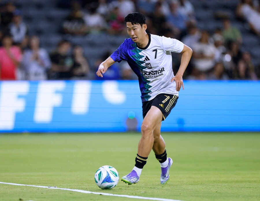 "마치 살라 같았다" 현지 중계진 SON 격찬!→'골대 불운'에 2경기 연속골 아쉽게 불발…LAFC는 서부 1위팀에 역전패