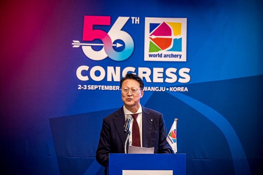 한규형 대한양궁협회 부회장, 세계양궁연맹 부회장 연임
