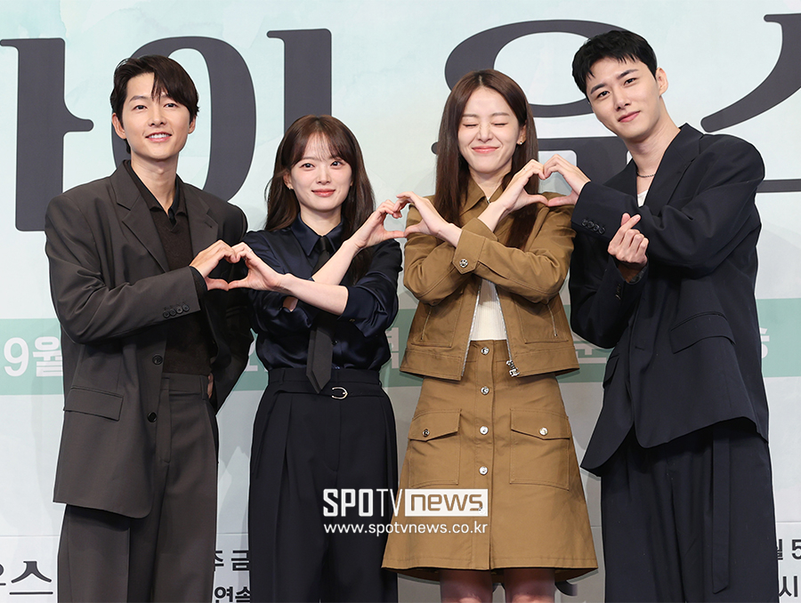 ▲ 송중기 천우희 이주명 서지훈 ⓒ곽혜미 기자