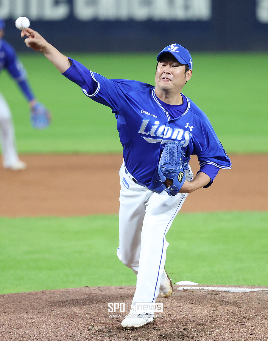 41세 맞아? 방출→삼성 입단→KS 등판→2군행…137km 건재, 그는 아직 살아있다