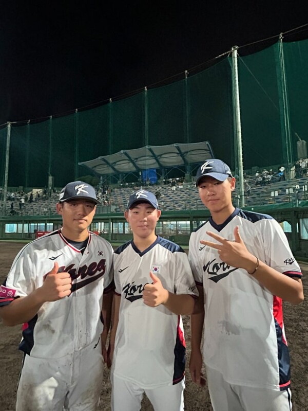 무결점 이어던지기 U-18대표팀, 이탈리아에 팀 노히트노런 만들며 순항 중