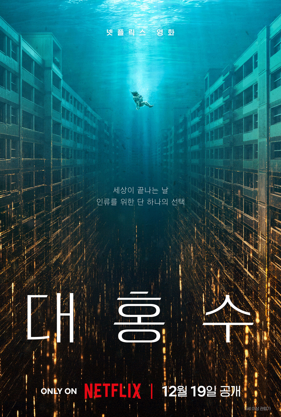 넷플릭스 영화 '대홍수', 12월19일 공개 확정…김다미X박해수 '열연'