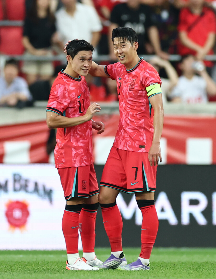 [SPO 현장] '와우' 손흥민 동점골 → 오현규 역전골 폭발! 홍명보호, 멕시코에 2-1 역전...후반 반격 시작 대성공!