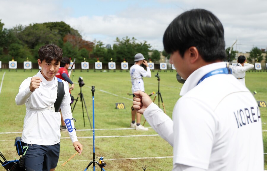 ▲ 16강 진출에 성공한 김제덕 ⓒ연합뉴스