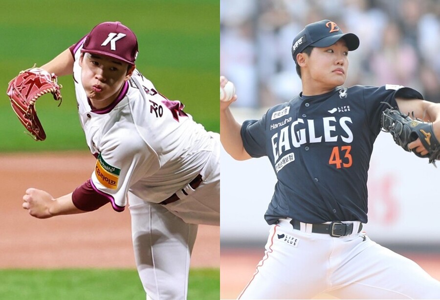 '정현우vs정우주' 1·2순위 특급 루키 맞대결 '불발'됐지만…감독들 바라는 점 따로 있다