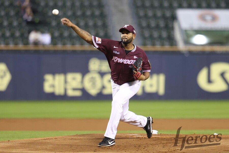 알칸타라 명품 호투+오석주 'KKK' 17G 연속 무실점…키움 역전승, 두산 6연패 [잠실 게임노트]