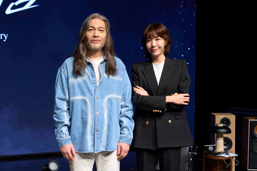 ▲ 임재범(왼쪽), 김이나. 제공| 블루씨드엔터테인먼트