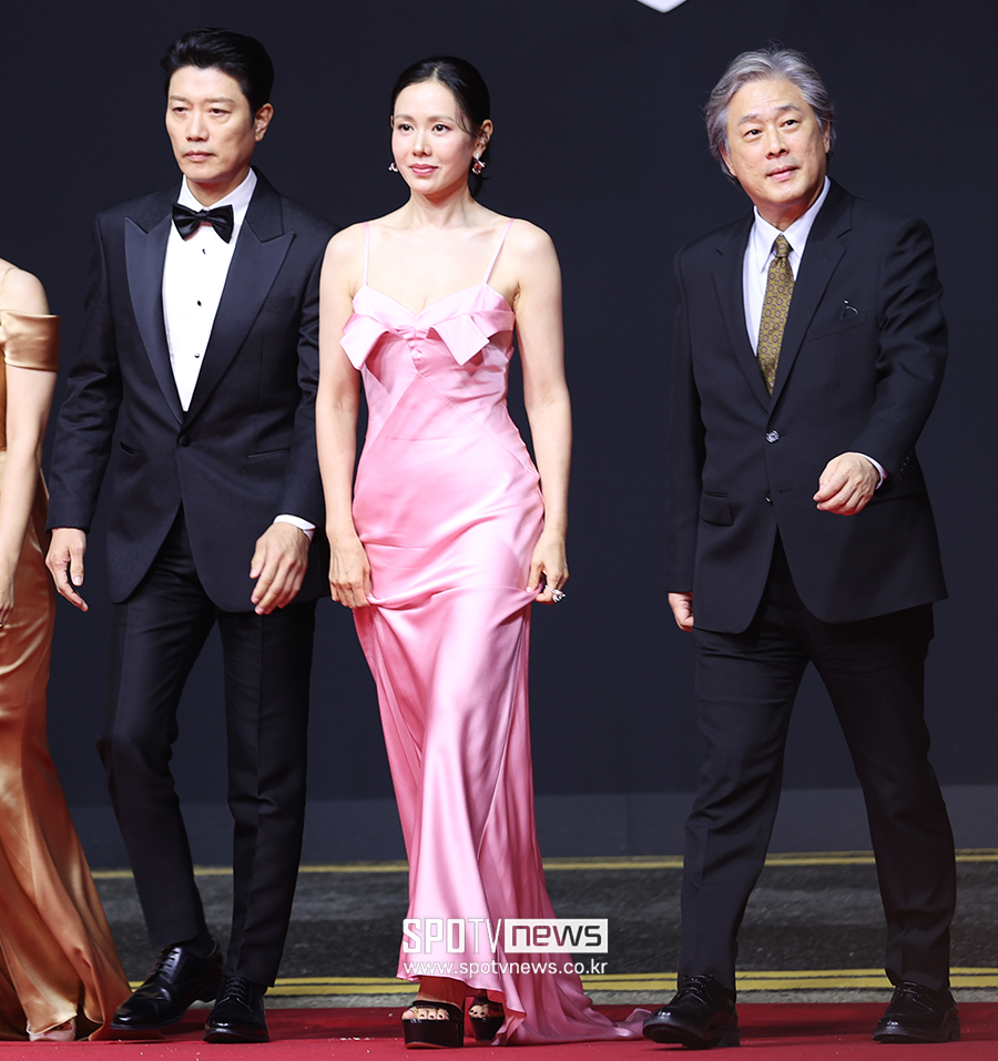 ▲ 박희순 손예진 박찬욱 감독 ⓒ곽혜미 기자