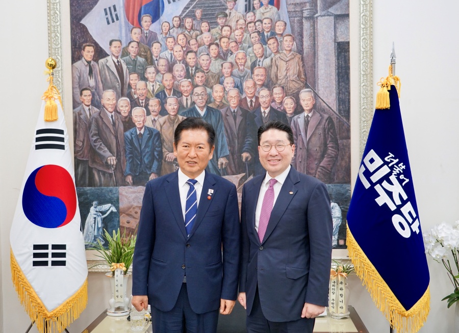 대한사이클연맹 이상현 회장, 정청래 대표와 면담...사이클 발전·지원 논의