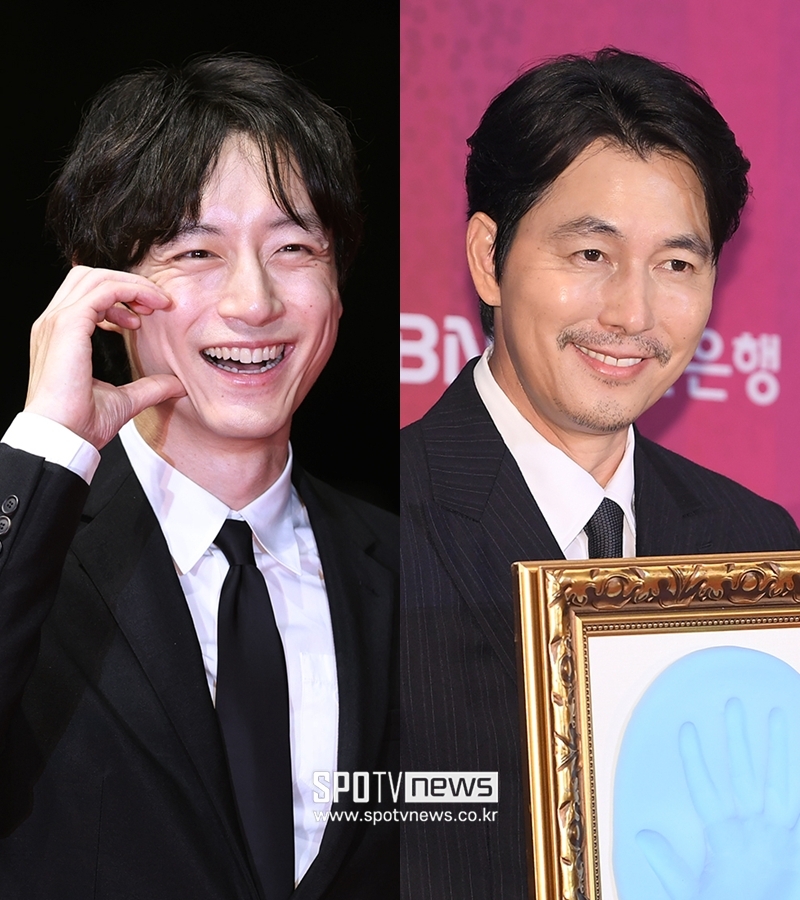 '사생활 논란' 사카구치 켄타로·정우성, 나란히 웃음 되찾은 '부국제'[이슈S]