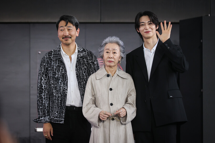 ▲ 제30회 부산국제영화제 '결혼피로연' 야외무대인사.  ⓒ연합뉴스