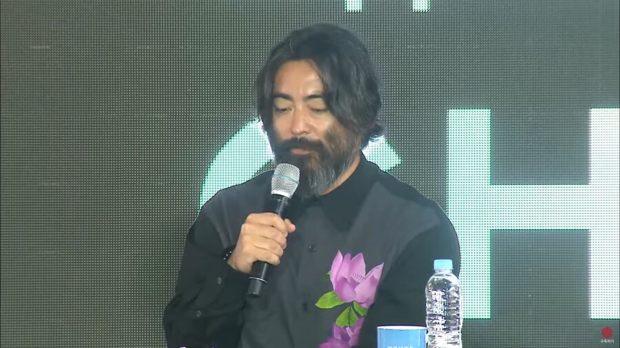 ▲ '굿뉴스' 오픈토크. 출처|부산국제영화제 공식 유튜브 캡처