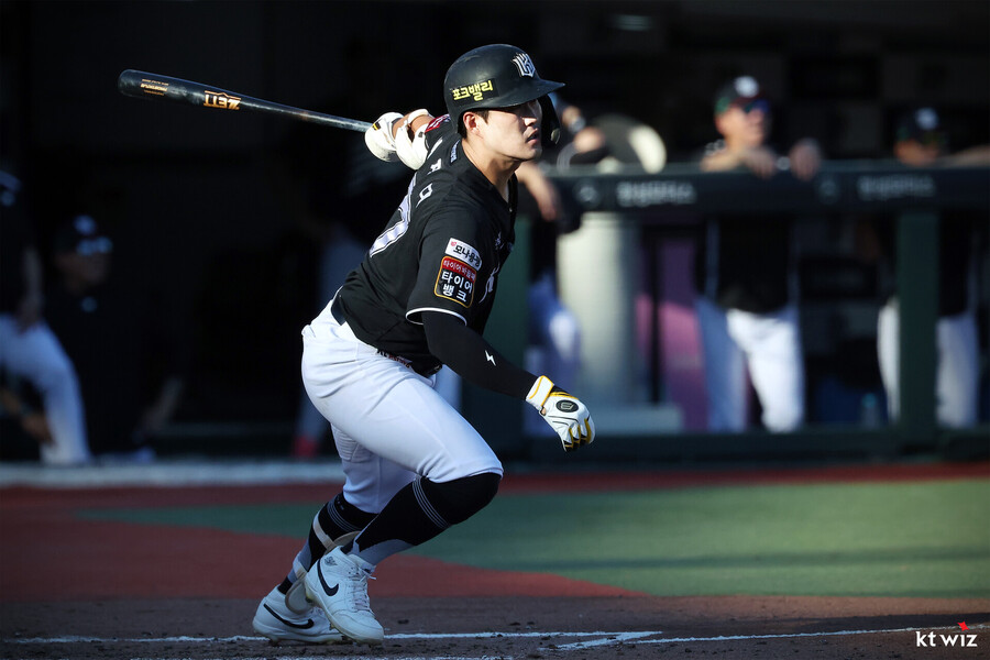 ▲ 배정대 ⓒKT 위즈