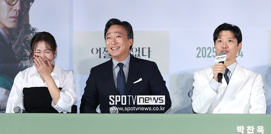 [포토S] 박희순 말에 빵 터진 이성민-염혜란