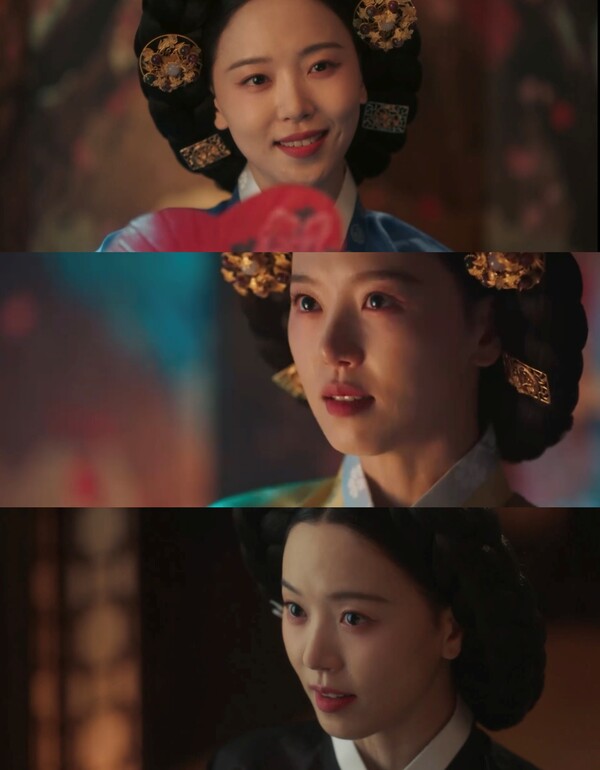 ▲ tvN 토일드라마 ‘폭군의 셰프’에서 열연을 펼치는 강한나. 방송화면 캡처
