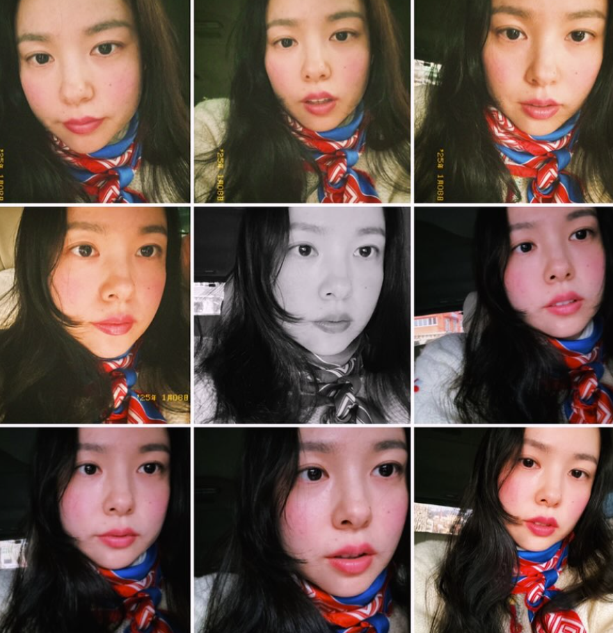 '두문불출' 민효린, 깜짝 근황 공개…가을 느낌 물씬
