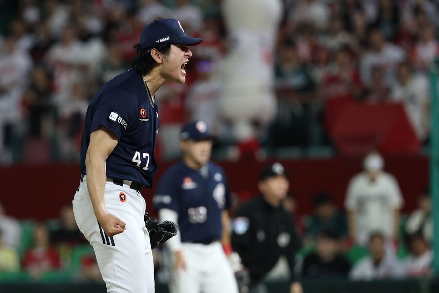 “자연 재해였다, 폰세보다 더 힘들었어” 찬사 받은 주인공, WBC에서도 일 낼 수 있나