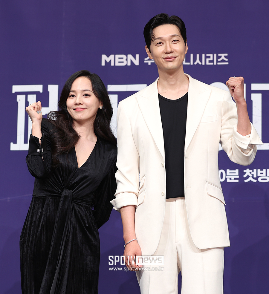 [포토S] 유진-지현우, '퍼스트레이디 파이팅!'