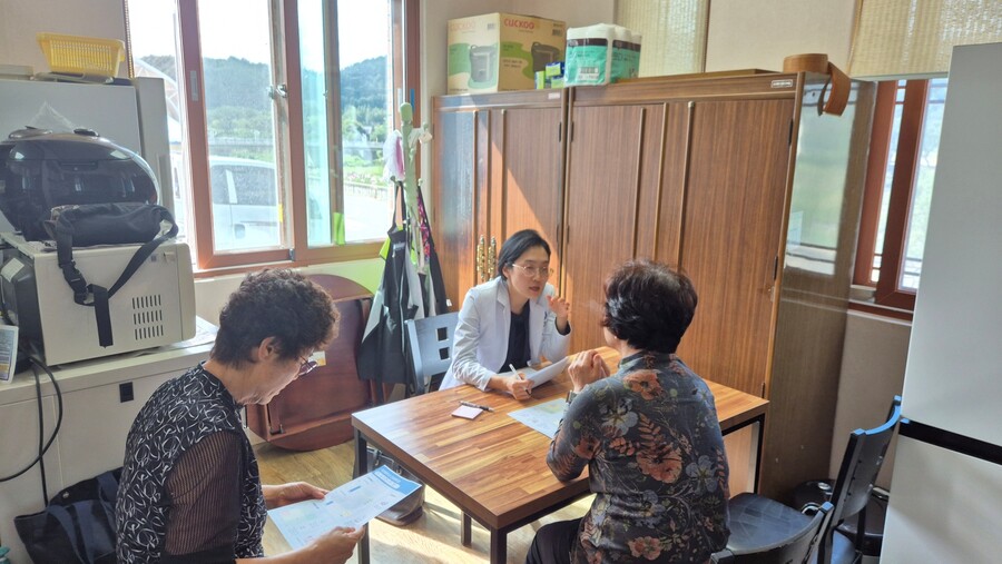 근골격계 질환 예방 상담 사진(이효정 재활의학과 전문의) ⓒ국민체육진흥공단