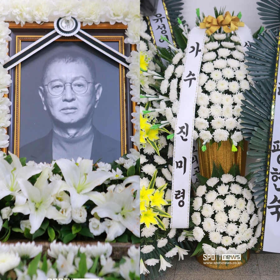 故전유성 별세…'14년 전 이혼' 전처 진미령도 조화로 '애도'