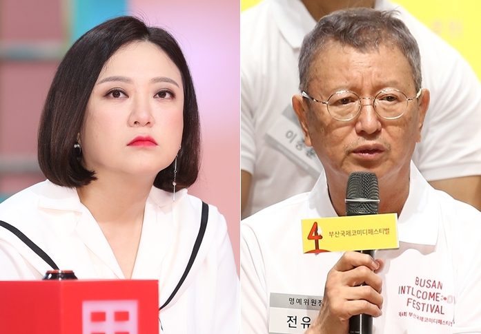 김숙, 故전유성 추모 "코미디 최고의 선배님..평생 베풀어주셨던 분"