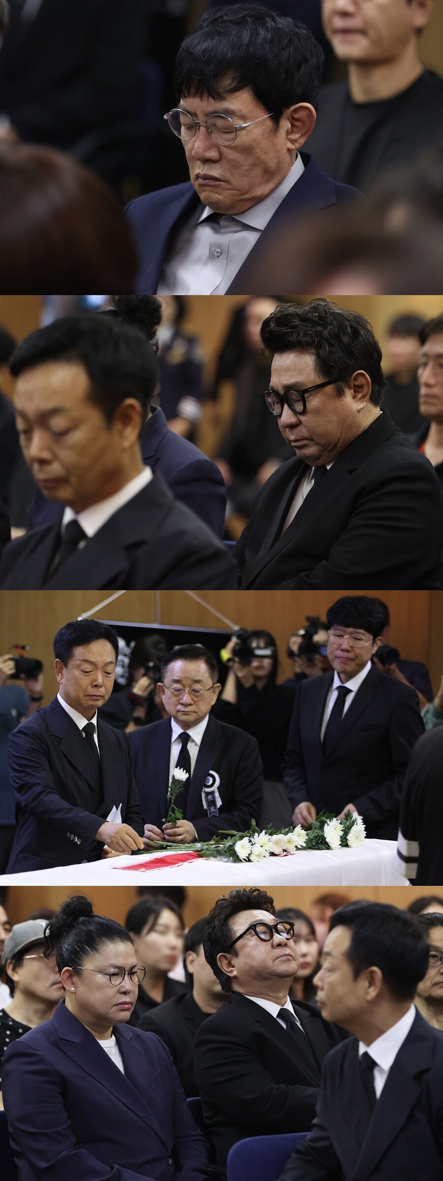 ▲ 고 전유성 영결식.  ⓒ연합뉴스