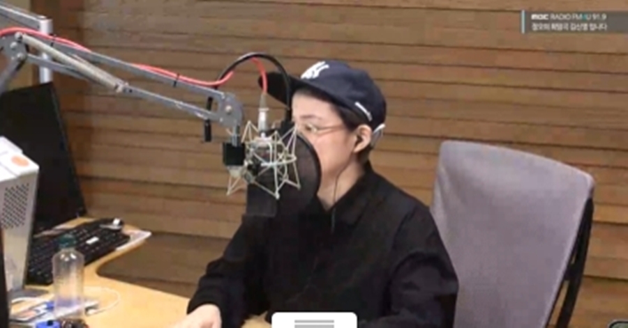 故전유성 곁 지킨 김신영, 검은 옷으로 '정희' DJ 복귀 "배려 덕에 도리 다할 수 있었다"