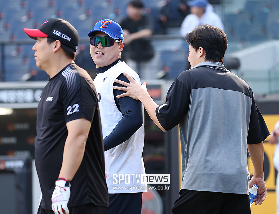 ▲ 류현진 임찬규 ⓒ곽혜미 기자