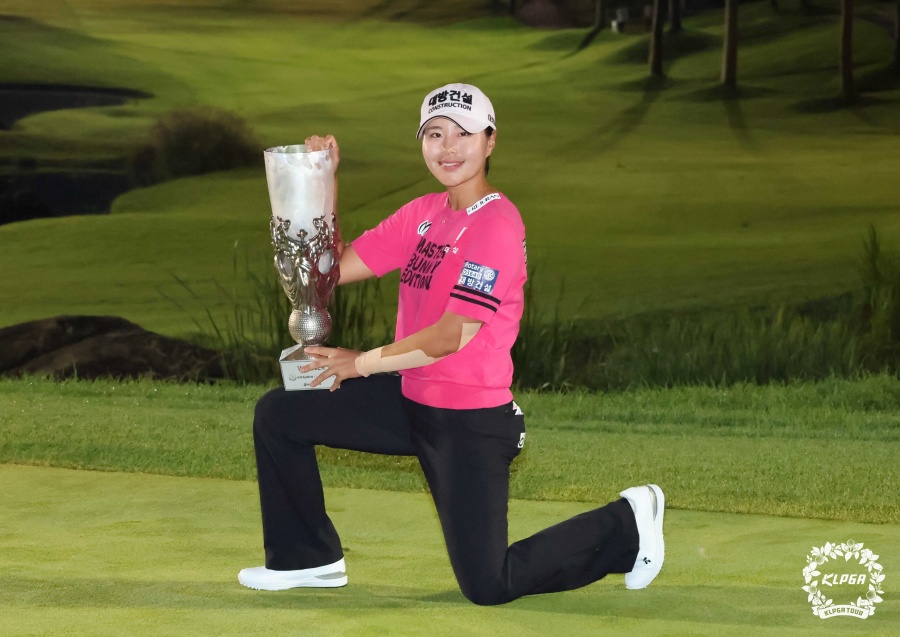 KLPGA 메이저 대회 우승 성유진, 세계 랭킹 91위→70위 상승