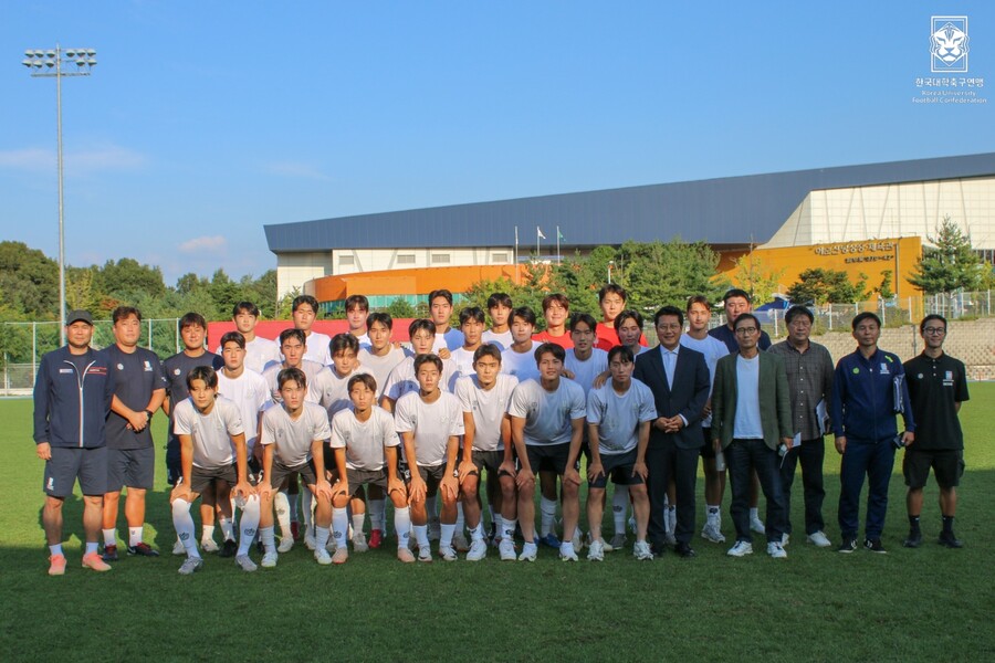 대학축구연맹, 첫 연령별 상비군 소집훈련 성공적 마무리...“체계적 육성 본격화”