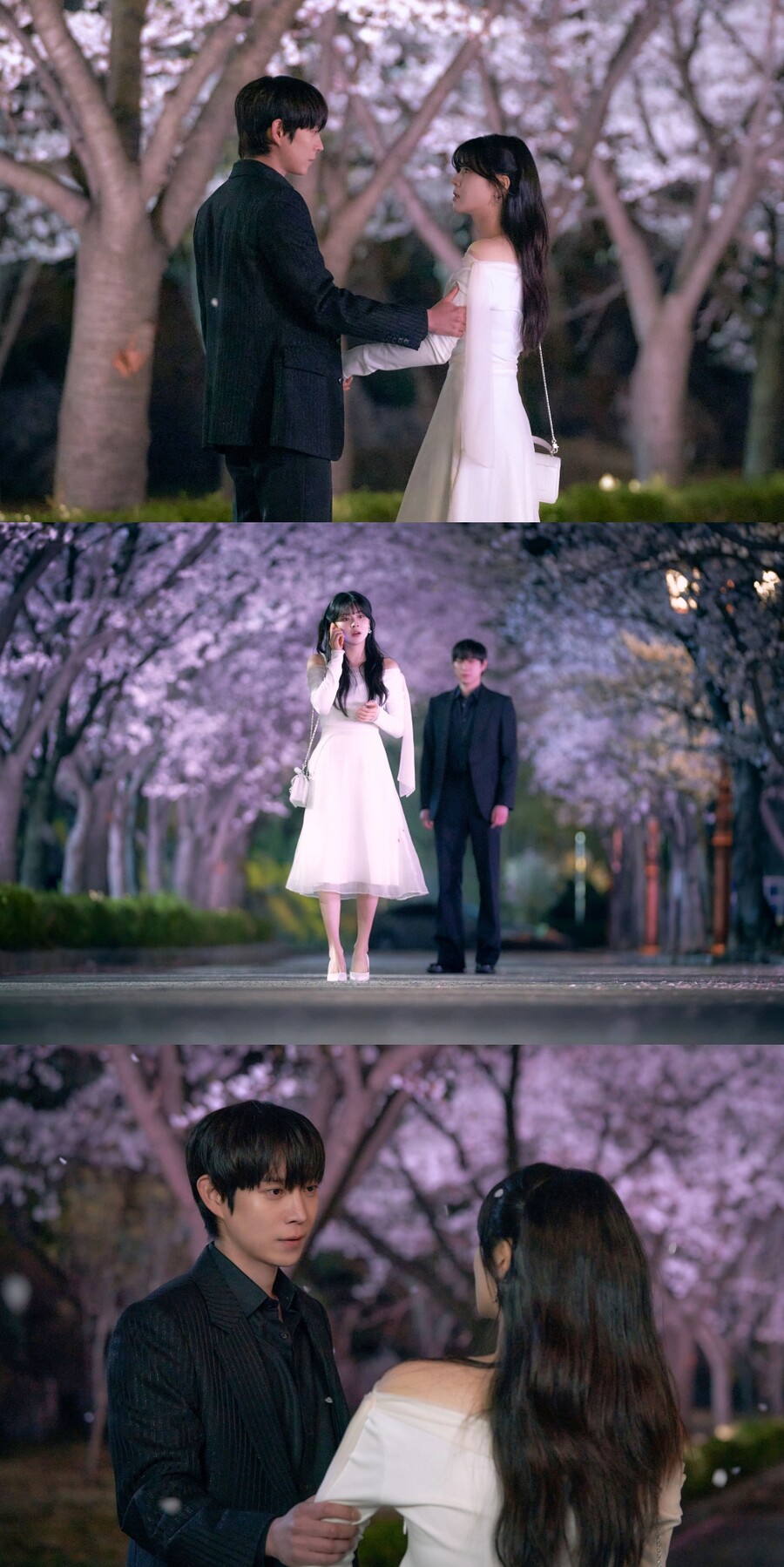 이광수 눈 감아…'달까지 가자' 김영대·이선빈, '설렘 폭발' 벚꽃 데이트
