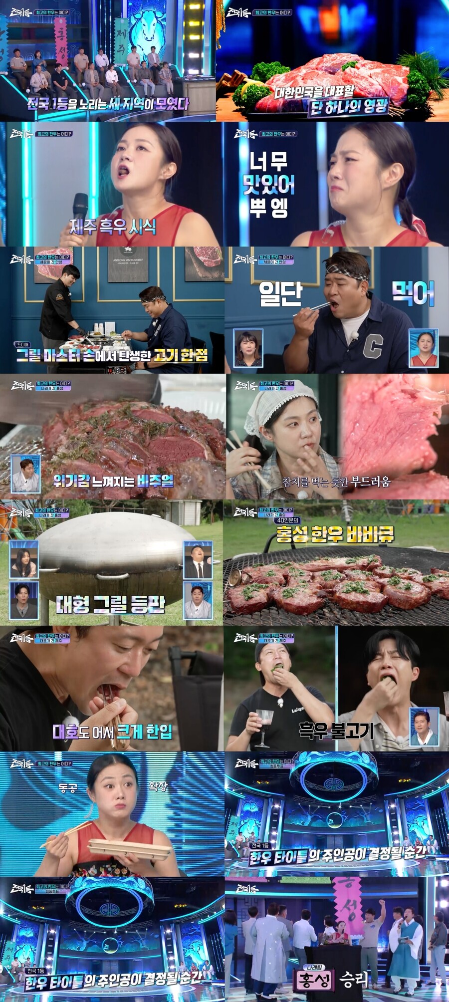 "육즙비가 내려와" 홍성 한우, 특산물 챔피언스리그 1위… '전국1등', 최고 4.3%