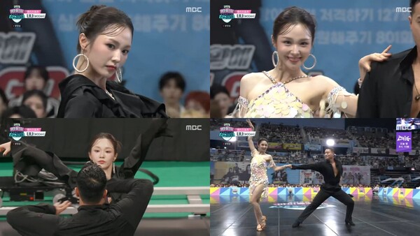 우아 나나, '아이돌 댄싱퀸' 위엄…'아육대' 무대 뒤흔든 황금빛 퍼포먼스