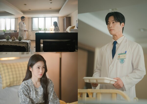 '백번의 추억' 신예은·허남준, 묻었던 감정 7년만에 다시 싹트나…어색한 병실 재회