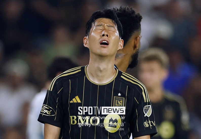 아뿔싸 '흥부듀오' 빠지니 무기력...LAFC, 정규리그 1위 무산, 오스틴에 0-1 패→7경기 만에 패배