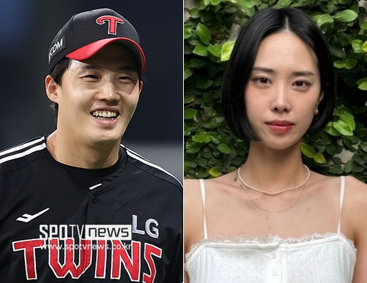 LG 임찬규, '손나은 동생' 골퍼 손새은과 연내 결혼설 직접 부인 "정해지면 알려드릴 것"