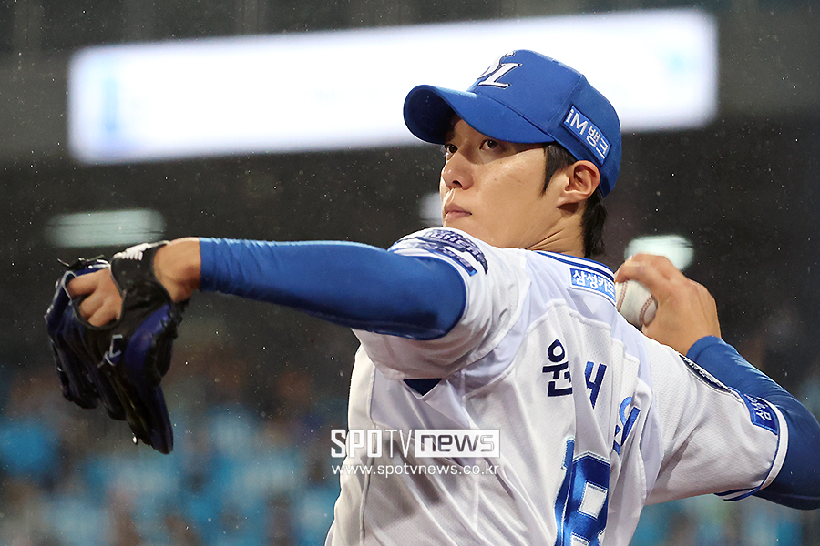 ▲ 원태인 ⓒ곽혜미 기자