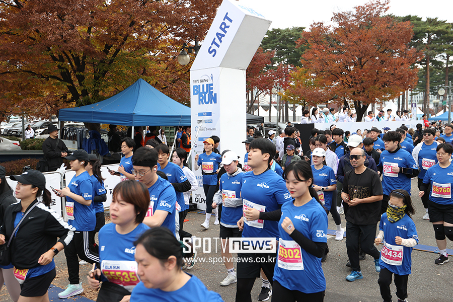 ▲ 블루런 마라톤 ⓒ곽혜미 기자